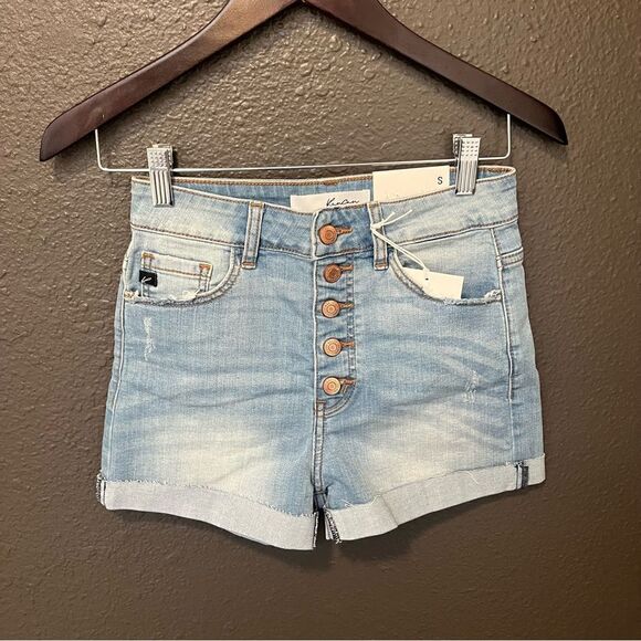 KanCan Jess Ultra High Rise Shorts - Picture 7 of 16